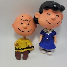Vintage 1968 Peanuts Charlie Brown And Lucy Skediddler Toy  picture