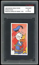 Donald Duck 1989 Brooke Bond Foods 1st Graded 10 Magical World Of Disney Card picture