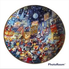 Franklin Mint Limited edition heirloom new year cat plate picture