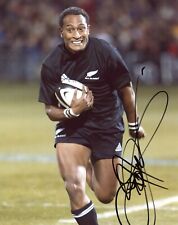 Joe Rokocoko Signed 12x8 Photo - NZ Rugby Union AFTAL#217 OnlineCOA picture