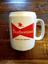 Vintage Budweiser Beer Mug Cup Stein Namaan Porcelain picture