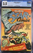 All-Star Comics #17 CGC VG- 3.5 Off White to White 2nd Appearance Brain Wave picture