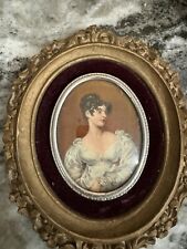 Vintage Cameo Creation Victorian Framed Countess Grosveno Portrait picture