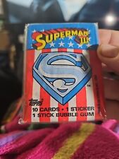1983 Topps Superman 3 III Wax Pack picture