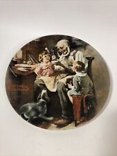 NORMAN Rockwell The Toy Maker Christmas￼ PLATE First in Heritage Collection picture