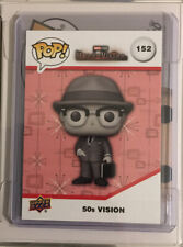 Funko Upper Deck 2023 Trading Card 50s Vision #159 Marvel TV 1:4800 Pack Hit Pop picture