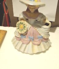 VTG Beautiful Handmade/Hand Painted Ceramic Glazed Girl Figurine  picture