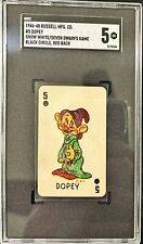 1946-48 RUSSELL MFG CO. #5 DOPEY  SGC  5  *854  picture