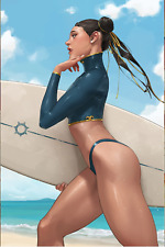 2023 Street Fighter Swimsuit Special #1 Jeehyung Lee Chun-Li Surfboard Bikini Va picture