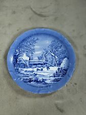 Currier And Ives The Farmers Home Winter Collector Plate picture