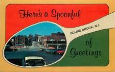 Postcard Hamilton Street Scene, Bound Brook, New Jersey - circa 1960s picture