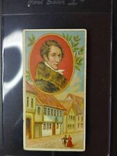 Karl Maria von Weber Stollwerck 1898 German Trade Card Album 2 Series 33 picture