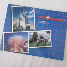 Walt Disney World A Pictorial Souvenir The Magic Kingdom and Epcot Center 1984 picture