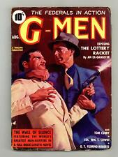 G-Men Detective Pulp Aug 1937 Vol. 8 #2 VG 4.0 picture