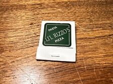 Vintage Matchbook Li'l Rizzo's Pizza Osage Beach MO Lake of the Ozarks Rare picture
