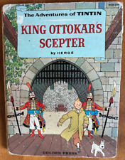 Hergé The Adventures of Tintin King Ottokar's Scepter 1st Golden Press 1959 picture