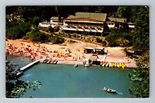 Russian River CA-California, Tavern And Beach, Park, c1965 Vintage Postcard picture