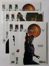 Serenity (2005) #1-3 with first print variants, Nine Issues, Full Series, VF-NM picture