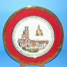 Lorenz Hutschenreuther, Germany Basilica di Monte Berico Gold Collectible Plate picture