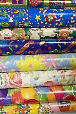 Vintage Huge Lot 16 Designer Gift Wrap Wrapping Paper Mixed High End 1990s Rare picture