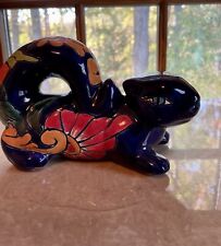 Talavera Squirrel Mexican Pottery Hand Painted Home Decor picture