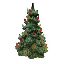 Vintage Holland Mold Ceramic Christmas Tree 10-Inch Top Only picture