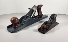 LOT OF 2 VINTAGE SHELTON AND BUCK BROS HAND PLANE FOR WOODWORKING AND CARPENTRY  picture