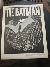 The Batman Portfolio # 1 by Marshall Rogers 4 Plates 11.5 x 14.5