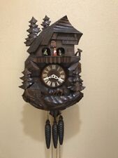 Very beautiful castle cuckoo clock - Germany - Swiss musical movement- Working- picture