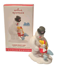 2016 Hallmark A Warm Frosty Hug Frosty The Snowman Christmas Holiday Ornament picture