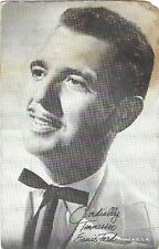 EXHIBIT CO. ARCADE VOCALISTS CARD 1950'S TENNESSEE ERNIE FORD POPULAR CARD picture