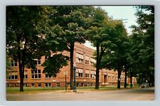 Kendallville IN-Indiana, Public School Building, Classic Car Vintage Postcard picture