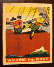 1948 Leaf Pirates Card #38 Walking The Plank, VHTF, Poor picture