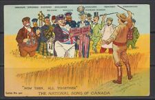 1908 Canada ~ The National Song of Canada ~ The Maple Leaf Forever ~ Jack Canuck picture