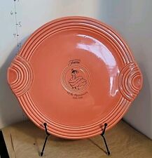 Vintage Fiestaware 60th Anniversary Tab Handle Retired Color Persimmon   picture