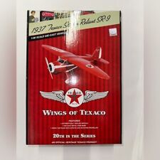 1937 Texaco Stinson Reliant SR-9 Wings of Texaco Red Die-Cast Coin Bank NEW picture