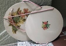 VINTAGE PINK PRINCESS SEWING BASKET LID AND BASE ONLY picture