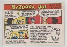 1960 Topps Bazooka Joe Comic Cards All of you failed the history examination t6r picture