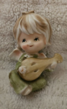 Vintage Angel Playing Ukulele Made In Japan 4” picture