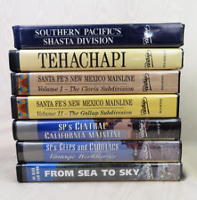 Lot Of Pentrex Railroad VHS Tapes TESTED Santa Fe California Pacific Geeps picture