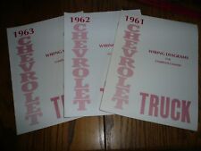 1961 1962 1963 Chevrolet Car & Truck Wiring Diagrams for Complete Chassis - 3 picture