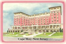 Beautiful Facade of The Christian Admiral Hotel, Cape May, New Jersey Postcard picture