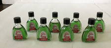 Vintage lot of 8 Laymon's GON Bad Breath Bottles Spencer Indiana picture