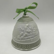 Retired Authentic 1988 LLADRO Christmas Bell 5525 Hanging Ornament Mint BOX picture