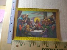 Postcard 3-Dimensional Jesus Christ and his Apostles Art Print picture
