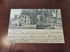 Postcard NJ New Jersey Blairstown Warren County Bi View Old Mill Lake Entrance picture