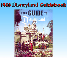 1968 Disneyland Guidebook by INA Insurance, 10¢ Rides, Pack Mules, Jet Rockets picture