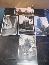 5 ELY CATHEDRAL POSTCARDS Various Views Unposted picture