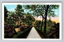 Augusta GA-Georgia, Entrance To US Arsenal, Antique, Vintage Postcard picture