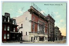 1912 Mishler Theater Street View Altoona Pennsylvania PA Posted Antique Postcard picture